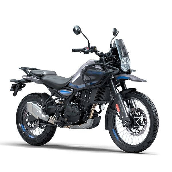 Royal Enfield Himalayan 450 adventure motorcycle for rent in Cancun